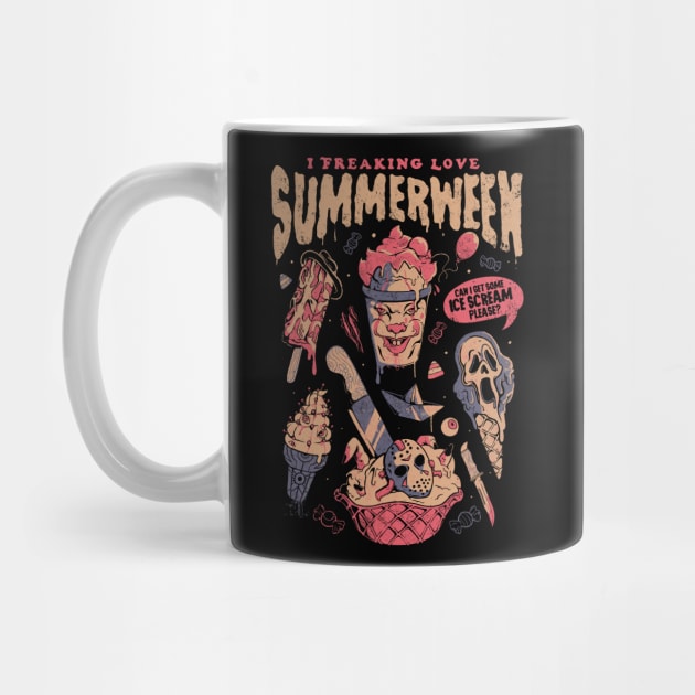 Summerween - Funny Goth Horror Movies Halloween Gift by eduely